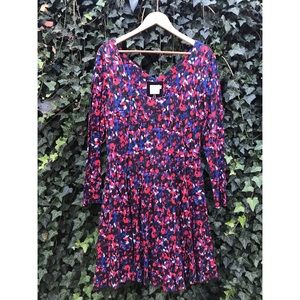 HD in Paris Anthropologie Floral Skater Dress